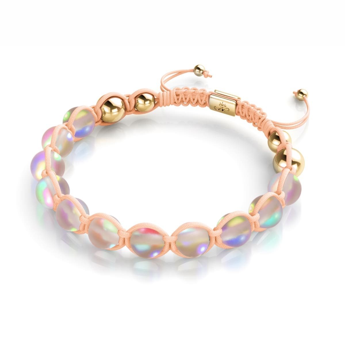 Pêche | Or | Bracelet Charmballa Verre Sirène